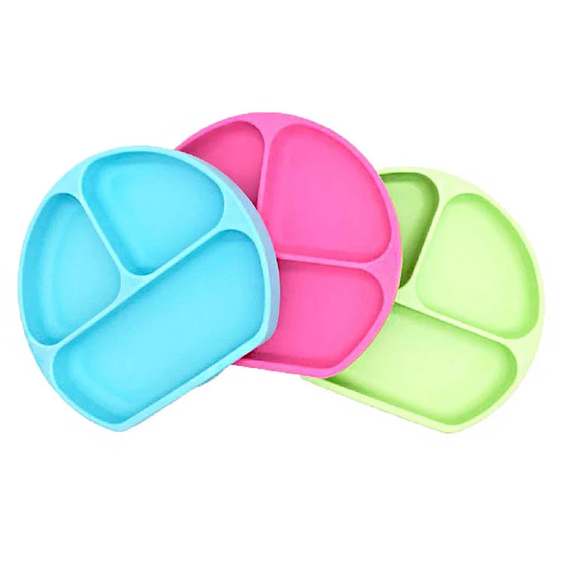 Baby Silicone Sucker Bowl